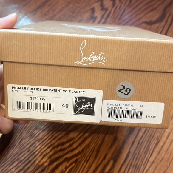 Louboutin Pigalle Follies 100 Patent Camo Color - Picture 5 of 6